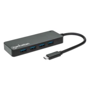 hub manhattan usb 3.2 gen1 tipo c 4 puertos usb a