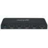 video splitter manhattan hdmi 4k uhdtv 4 puertos color negro