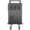 gabinete de carga manhattan de 32 ptos usb c puerta metal