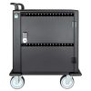 gabinete de carga manhattan de 32 ptos usb c puerta metal
