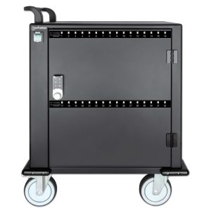 gabinete de carga manhattan de 32 ptos usb c puerta metal