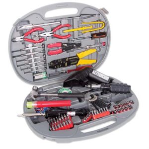 kit herramientas manhattan universal para computadora 145 pzas