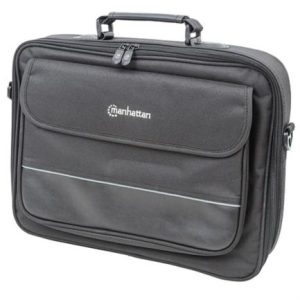 maletín manhattan times square laptop 15.4" color negro