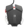 mouse manhattan gaming Óptico led 3200 dpi 7 botones color negro plata
