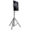 soporte tv manhattan 37" a 70" piso c/trípode ajusto vertical color negro