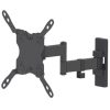 soporte tv manhattan 13" a 42" 20 kg pared movimiento articulado color negro