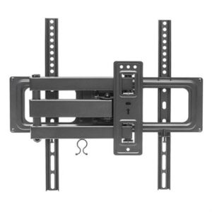 soporte tv manhattan 32" a 55" 35 kg pared movimiento articulado curvas/planas color negro