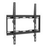 soporte tv manhattan 32" a 55" 40 kg pared planas bajo perfil color negro