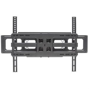 soporte tv manhattan universal 37" a 70" 40 kg pared movimiento completo curvas/planas color negro