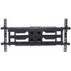 soporte tv manhattan 37" a 90" pared movimiento articulado curvas/planas color negro