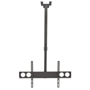 soporte tv manhattan 37" a 70" 50 kg techo inclinación color negro