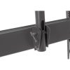 soporte tv manhattan 37" a 70" de piso tipo carrito planas inclinación 50 kg