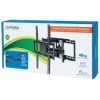 soporte tv manhattan universal pared movimiento completo básico pantalla curva/plana 32" a 55" hasta 40 kg