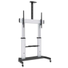 soporte tv manhattan premium para 60" a 100" tipo carrito hasta 100 kg