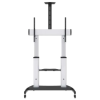 soporte tv manhattan premium para 60" a 100" tipo carrito hasta 100 kg