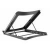 soporte manhattan ajustable para laptop/tablet 10" a 15.6" plegable 5 posiciones hasta 5 kg color negro
