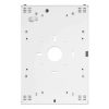 soporte manhattan montaje pared para tablet o ipad antirrobo color blanco