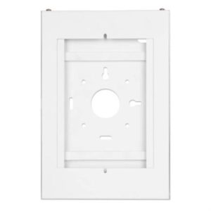 soporte manhattan montaje pared para tablet o ipad antirrobo color blanco
