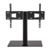 soporte manhattan montaje para tv 32" a 65" altura ajustable color negro