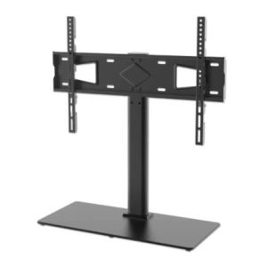 soporte manhattan montaje para tv 32" a 65" altura ajustable color negro