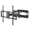 soporte manhattan con doble brazo articulado para pantallas grandes