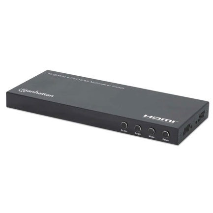 switch multiviewer hdmi manhattan de 4 puertos 4k switch multiviewer hdmi manhattan de 4 puertos 4k
