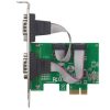 tarjeta serial manhattan pci express 2 puertos db9