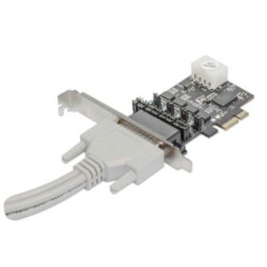 tarjeta serial manhattan pci express 4 puertos db9