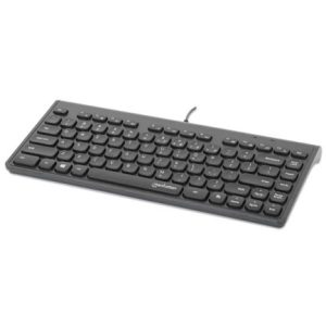 teclado chocolate manhattan usb cableado negro