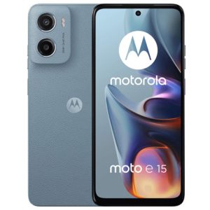 smartphone motorola e15 2+64gb color azul