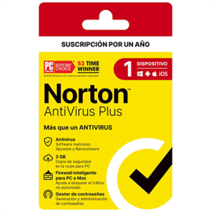 licencia antivirus norton plus 1 año 1 dispositivo 21443389