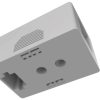 caja de montaje nexxt solutions superficial 1 puerto rj45 cat5e blanco