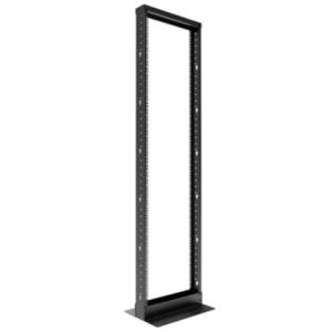 bastidor nexxt solutions npo 2p45ub 45u abierto de 2 postes marco de acero con orificios cuadrados color negro