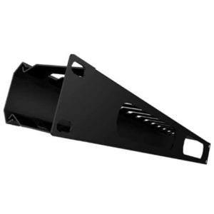 organizador de cables nexxt solutions npm dh1ub horizontal tipo ducto 19" 1u spcc 30 ranuras esmalte negro