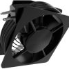 unidad de ventilación nexxt solutions npf 12wmb para montaje en gabinete de pared esmalte negro
