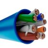 cable nexxt solutions professional cat5e utp 4p cm 305m azul