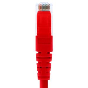 cable de conexión red nexxt solutions cat6 90cm utp multifilar con revestimiento tipo cm color rojo
