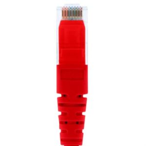 cable de conexión red nexxt solutions cat6 2.3m utp multifilar con revestimiento tipo cm color rojo
