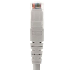 cable de conexión red nexxt solutions cat6 3mts utp multifilar con revestimiento tipo cm color gris