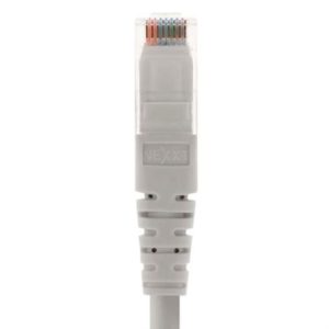 cable de conexion nexxt solutions u/utp cat6 90 cm lszh (compuesto sin halogeno de baja toxicidad) gris