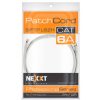 cable de conexión red nexxt solutions cat6a 2.1m s/ftp lszh color gris