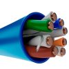 cable nexxt solutions professional cat5e utp 4p 24awg cm 305m azul