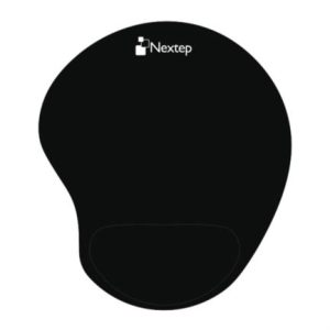 mouse pad nextep ergonómico gel color negro