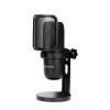 micrófono profesional nextep streaming usb con base