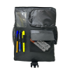 mochila nextep para laptop 15.6" mensajero 2 en 1 negra