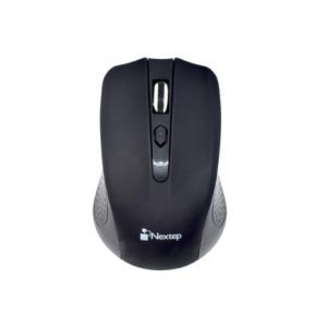 mouse nextep inalámbrico usb color negro 1600 dpi baterias incluidas