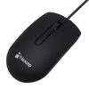 mouse nextep alámbrico usb 1000 dpi color negro