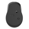 mouse nextep inalámbrico ergónomico usb 1600 dpi batería incluida color negro