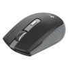 mouse nextep inalámbrico recargable switch encendido 1600 dpi color negro gris