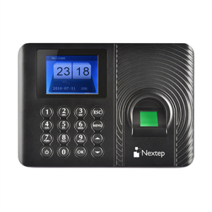 reloj checador nextep de huella digital